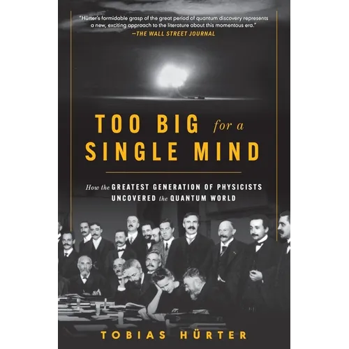 Too Big for a Single Mind: How the Greatest Generation of Physicists Uncovered the Quantum World