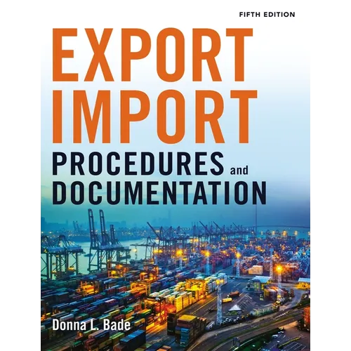 Export/Import Procedures and Documentation