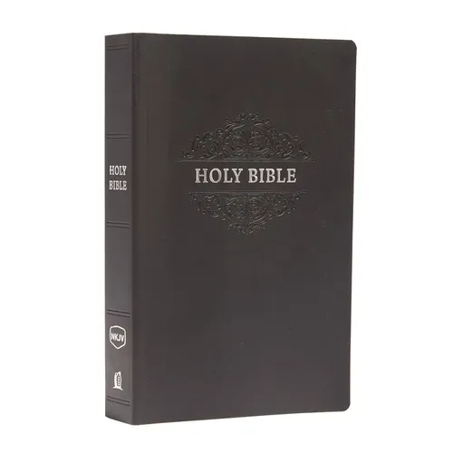 NKJV, Holy Bible, Soft Touch Edition, Imitation Leather, Black, Comfort Print