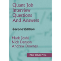 Quant Job Interview Questions and Answers (Second Edition)