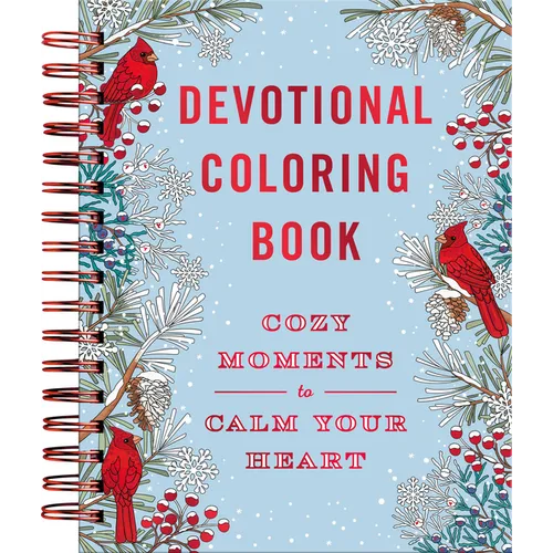 Cozy Moments to Calm Your Heart: Devotional Coloring Book