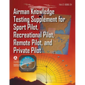 Airman Knowledge Testing Supplement for Sport Pilot, Recreational Pilot, Remote Pilot, and Private Pilot (Faa-Ct-8080-2h)