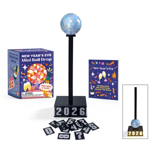 New Year's Eve Mini Ball Drop: With Lights & Music!