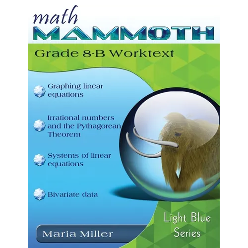 Math Mammoth Grade 8-B Worktext