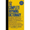The Complete Rhyming Dictionary