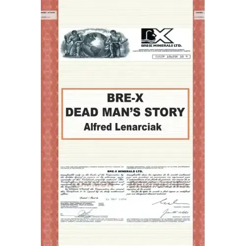 Bre-X: Dead Man's Story?