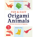 Fun & Easy Origami Animals: Full-Color Instructions for Beginners (Includes 20 Sheets of 6 Origami Paper)