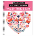 Brain Games - Sticker by Number: Valentine's Day