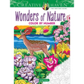 Creative Haven Wonders of Nature Color by Number