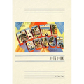 Vintage Lined Notebook Greetings from Miami Beach