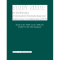 Study Guide for the Certification of Geometric Dimensioning and Tolerancing Professionals (Gdtp)