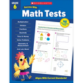 Scholastic Success with Math Tests Grade 6 Workbook