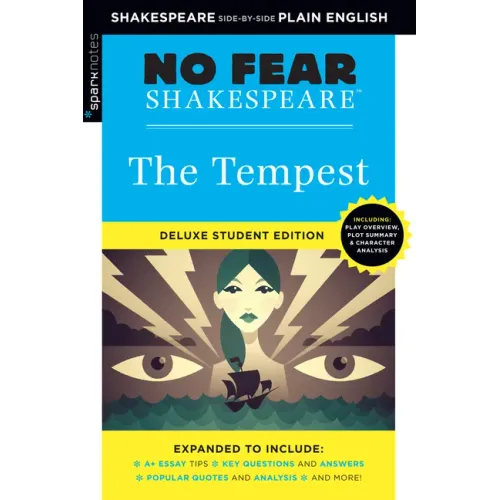 The Tempest: No Fear Shakespeare Deluxe Student Editions - Shakespeare Side-By-Side Plain English