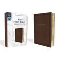 NIV, Holy Bible, Soft Touch Edition, Imitation Leather, Brown, Comfort Print