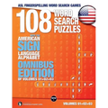 108 Word Search Puzzles with the American Sign Language Alphabet Volume 04: ASL Fingerspelling Word Search Games
