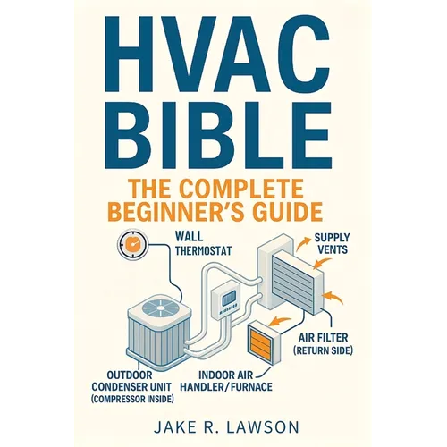 HVAC Bible: The Complete Beginner's Guide: Master HVAC Systems with Visual Guides, Step-by-Step Lessons, Troubleshooting, Maintenance, and Certificati
