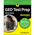 GED Test Prep 2025/2026 for Dummies: Book + 3 Practice Tests Online