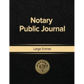 Notary Public Journal Large Entries