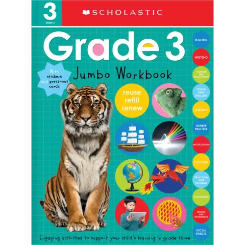 Third Grade Jumbo Workbook: Scholastic Early Learners (Jumbo Workbook)