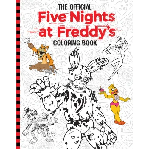 Five Nights at Freddy's Official Coloring Book: An Afk Book