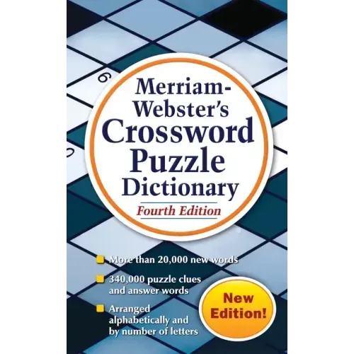 Merriam-Webster's Crossword Puzzle Dictionary