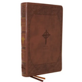 Nabre, New American Bible, Revised Edition, Catholic Bible, Large Print Edition, Leathersoft, Brown, Comfort Print: Holy Bible