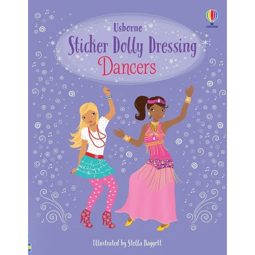 Sticker Dolly Dressing Dancers