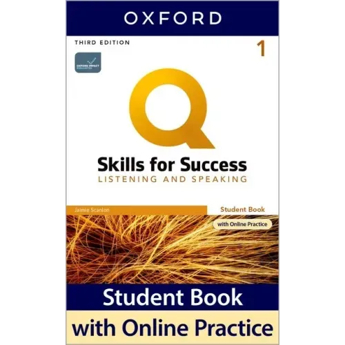 Q3e 1 Listening and Speaking Student Book and IQ Online Pack