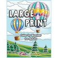 Large Print Color by Number for Adults: Coloring Book Volume 2 - A Variety of Simple, Easy Designs for Relaxation
