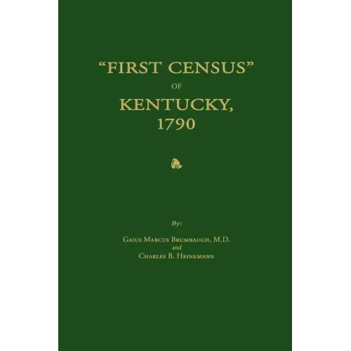 First Census of Kentucky, 1790