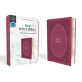 NIV, Holy Bible, Soft Touch Edition, Imitation Leather, Pink, Comfort Print