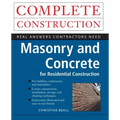 Masonry and Concrete Complete Construction
