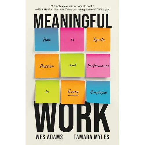 Meaningful Work: How to Ignite Passion and Performance in Every Employee