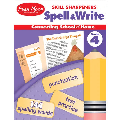 Skill Sharpeners: Spell & Write Grade 4