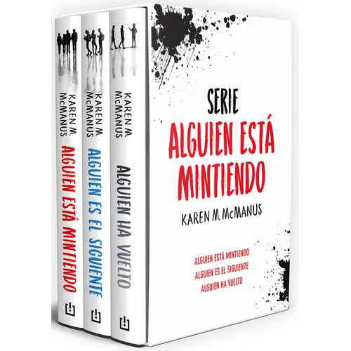 Estuche Serie Alguien Està Mintiendo (Contiene: Alguien Està Mintiendo / Alguien Es El Siguiente / Alguien Ha Vuelto) / One of Us Is Lying Box Set
