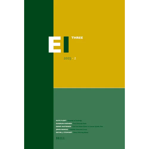 Encyclopaedia of Islam - Three 2025-2