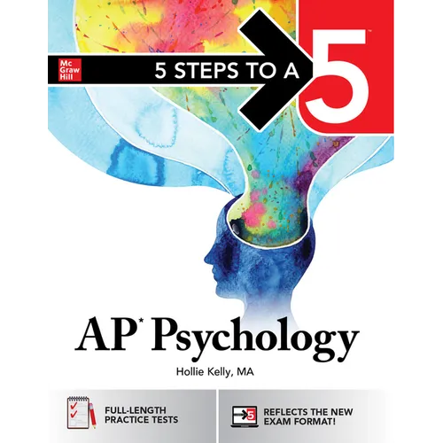 5 Steps to a 5: AP Psychology 2026: AP Content Review + Practice AP Exams + Digital Reources