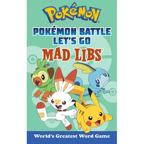 Pok駑on Battle Let's Go Mad Libs: World's Greatest Word Game