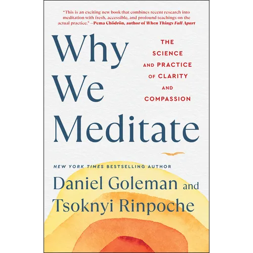 Why We Meditate: The Science and Practice of Clarity and Compassion