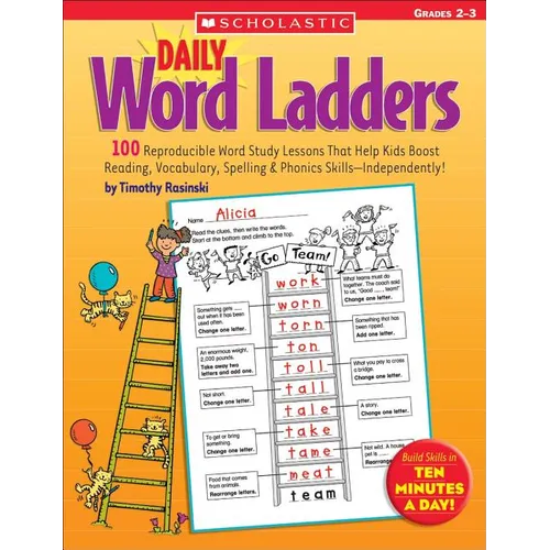 Daily Word Ladders: Grades 2-3