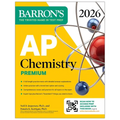 AP Chemistry Premium, 2026: Prep Book with 6 Practice Tests + Comprehensive Review + Online Practice