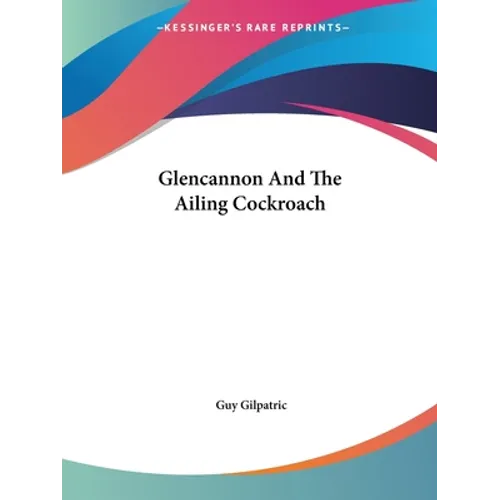 Glencannon And The Ailing Cockroach