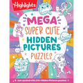 Mega Super Cute Hidden Pictures Puzzles: Solve Over 300 Pages of Cute Kawaii-Style Puzzles Filled with Adorable Animals, Magical Creatures and More