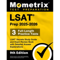 LSAT Prep 2025-2026 - 3 Full-Length Practice Tests, LSAT Secrets Study Guide and Exam Review Book with Detailed Answer Explanations: [9th Edition]