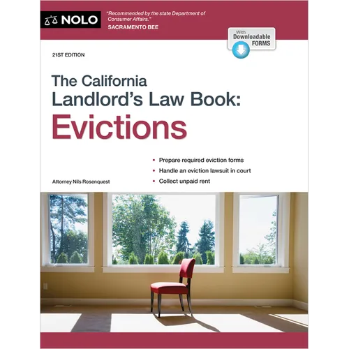 The California Landlord's Law Book: Evictions: Evictions